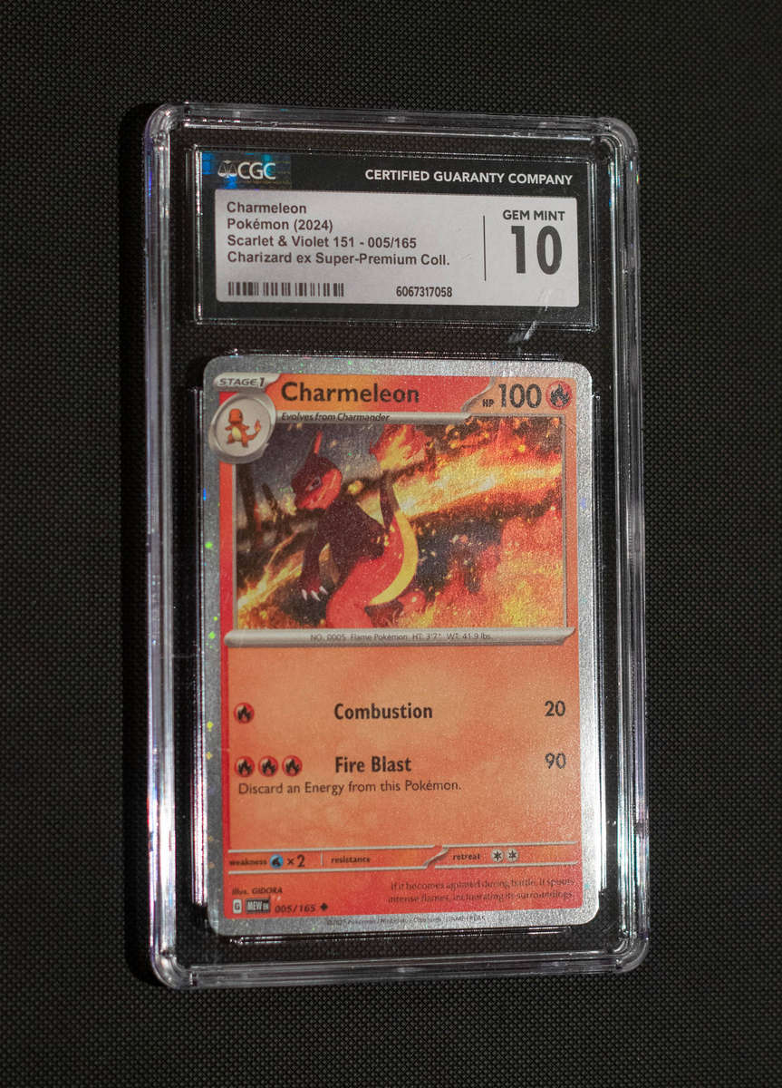 Lot of graded pokemon cards