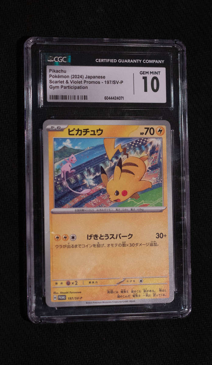 Lot of graded pokemon cards