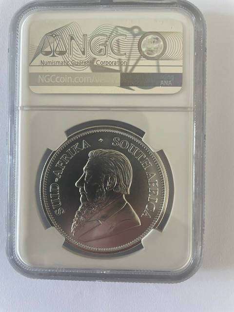 2018 Siver Krugerrand 1oz MS68