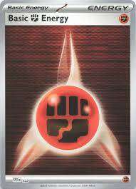 Pokemon Cards - Basic Fighting Energy - 022 Reverse Holofoil