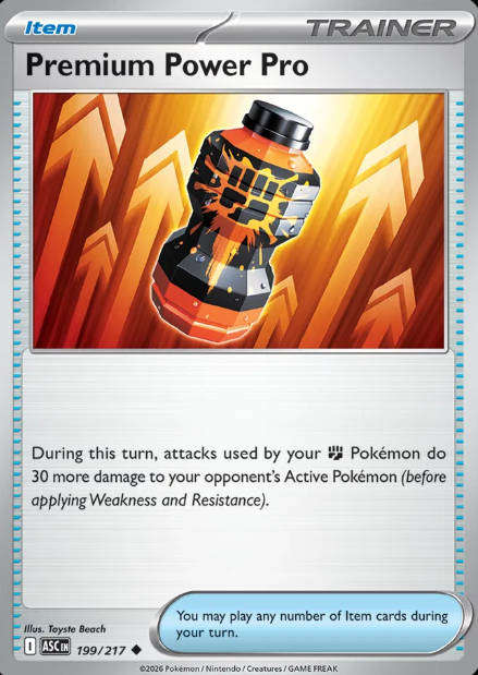 Pokemon Cards - Premium Power Pro 199/217