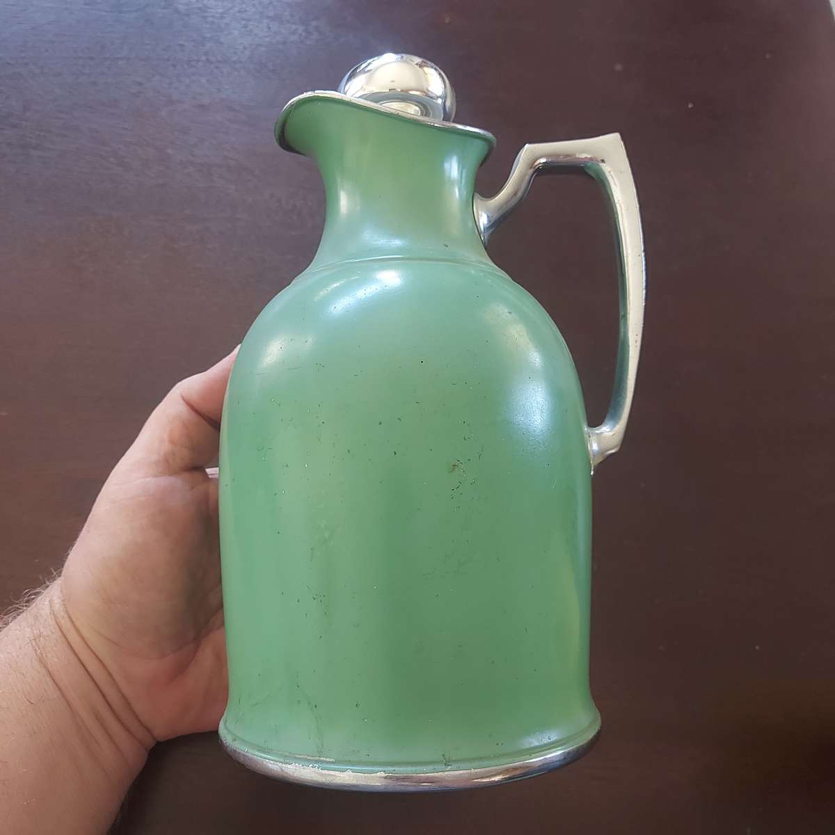 Antique LANDERS FRARY & CLARK Decanter 1917