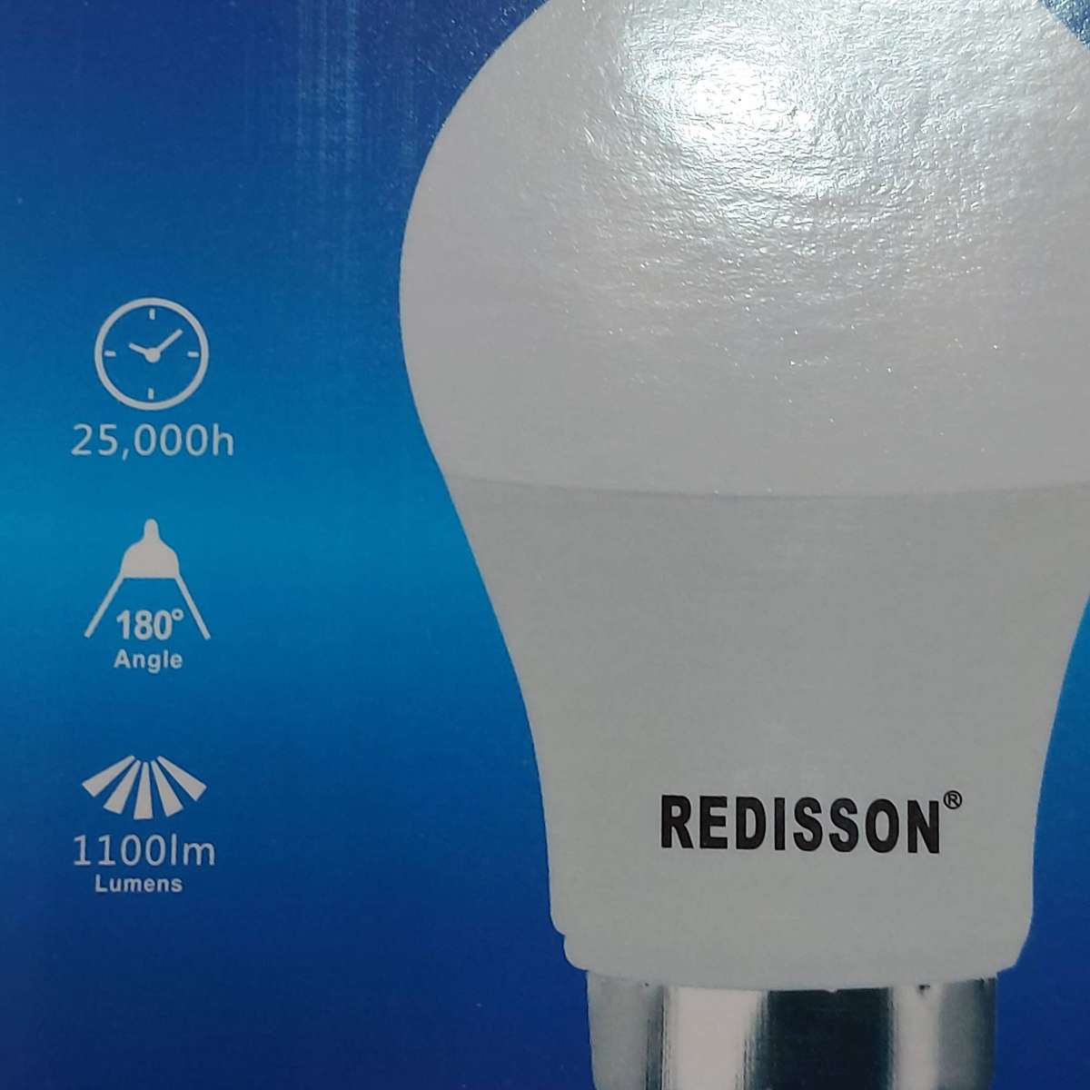 REDISSON 12W LED BULB 1100 LUMENS