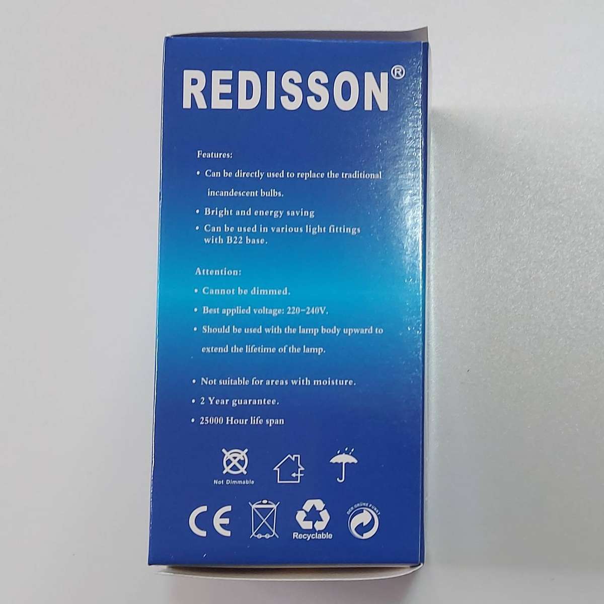 REDISSON 12W LED BULB 1100 LUMENS