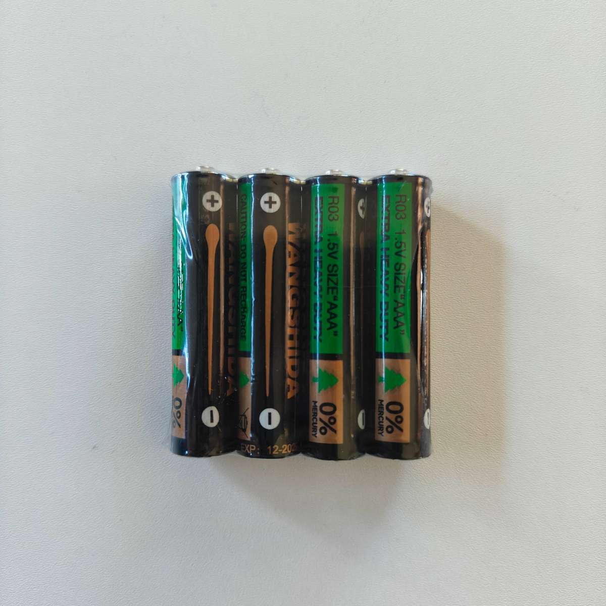 4 x AAA ALKALINE 1.5V BATTERIES - (12 Packs available)