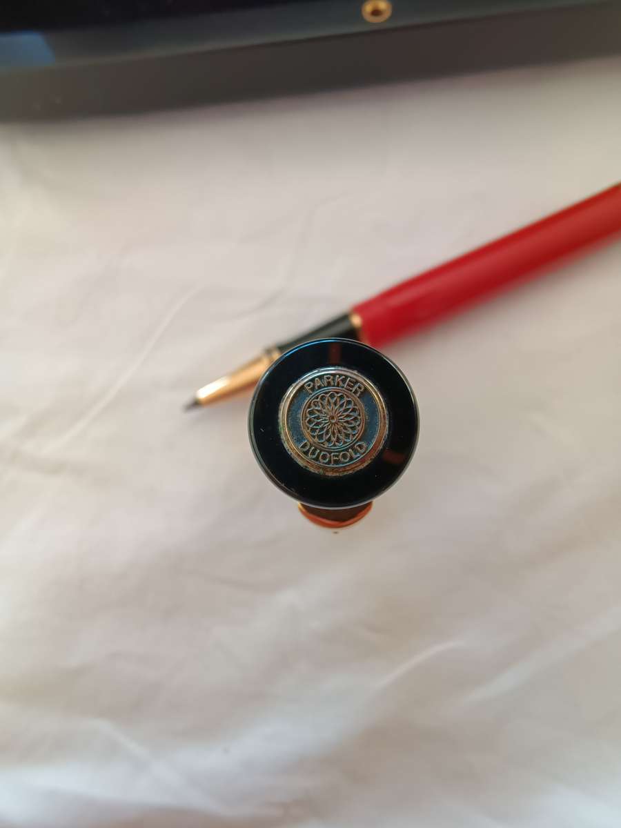 VINTAGE Parker DUOFOLD Centennial Rollerball Pen Great Condition