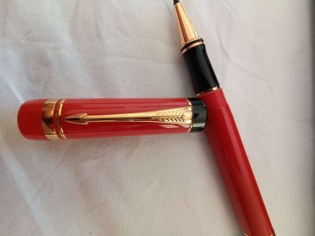 VINTAGE Parker DUOFOLD Centennial Rollerball Pen Great Condition