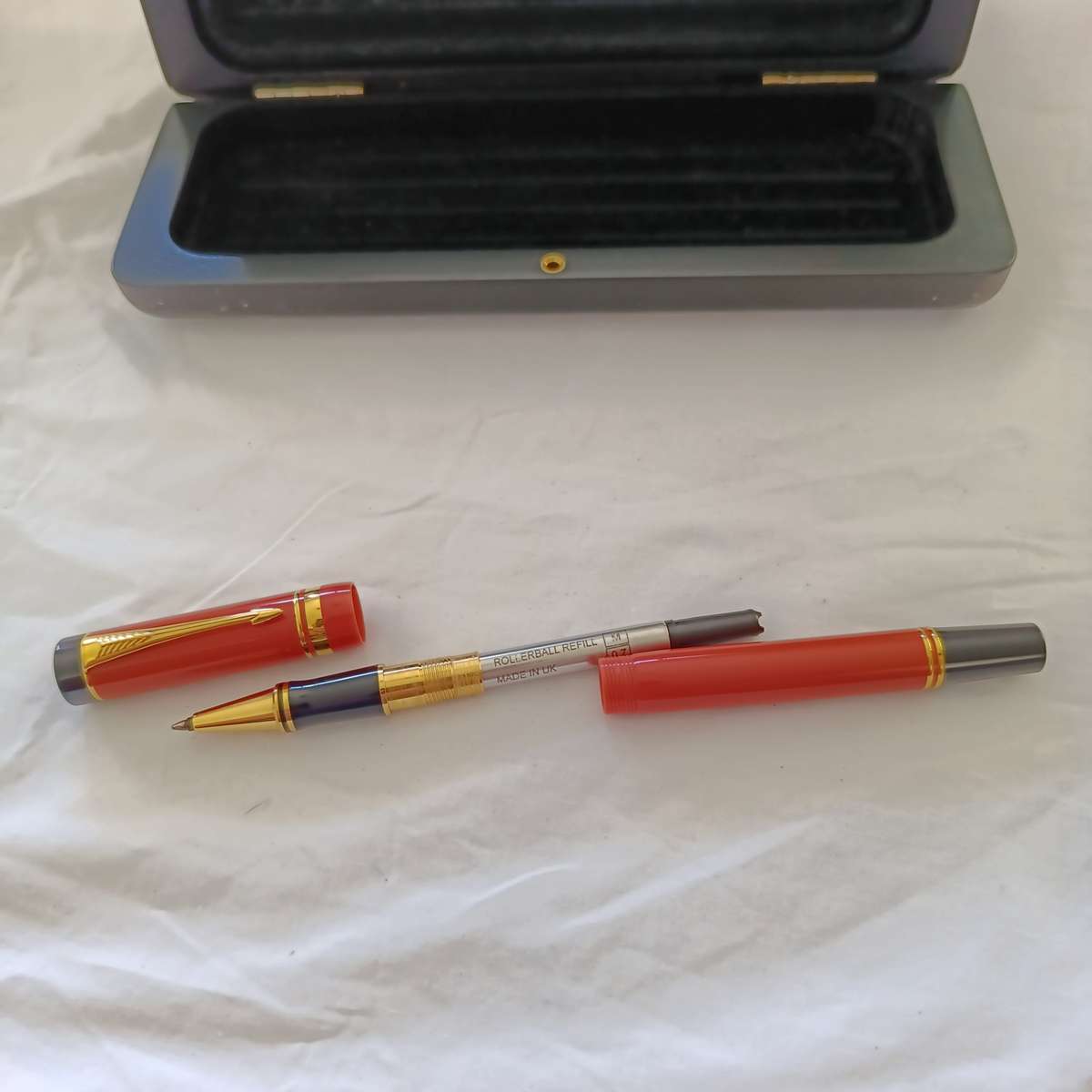 VINTAGE Parker DUOFOLD Centennial Rollerball Pen Great Condition