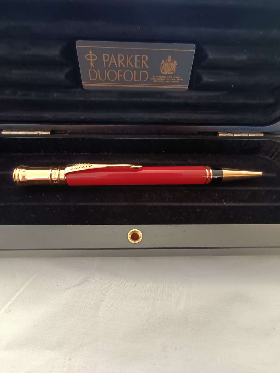 Vintage Parker DUOFOLD Centennial Ballpoint GREAT Condition
