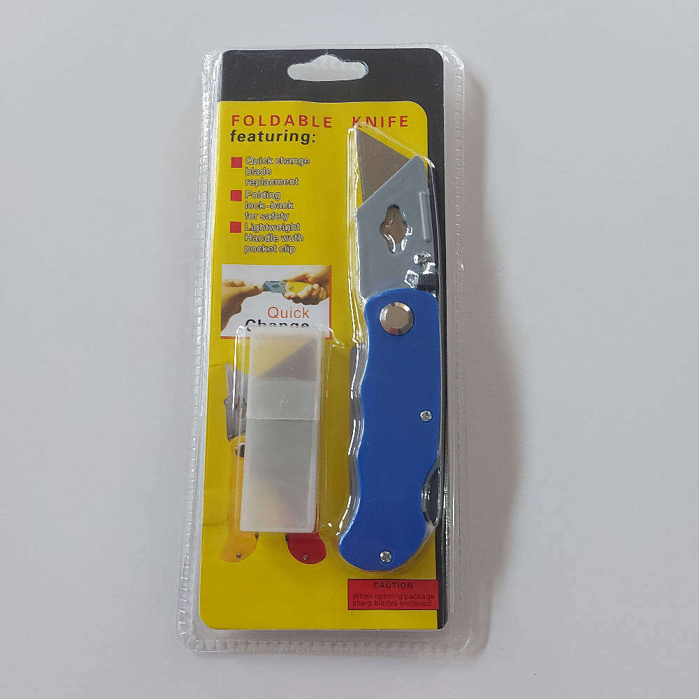 Folding Knife Belt Clip and Blades