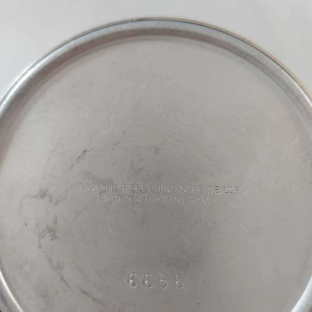 Antique Automatic Recording Safe Co Ltd Savings Box NO KEY.