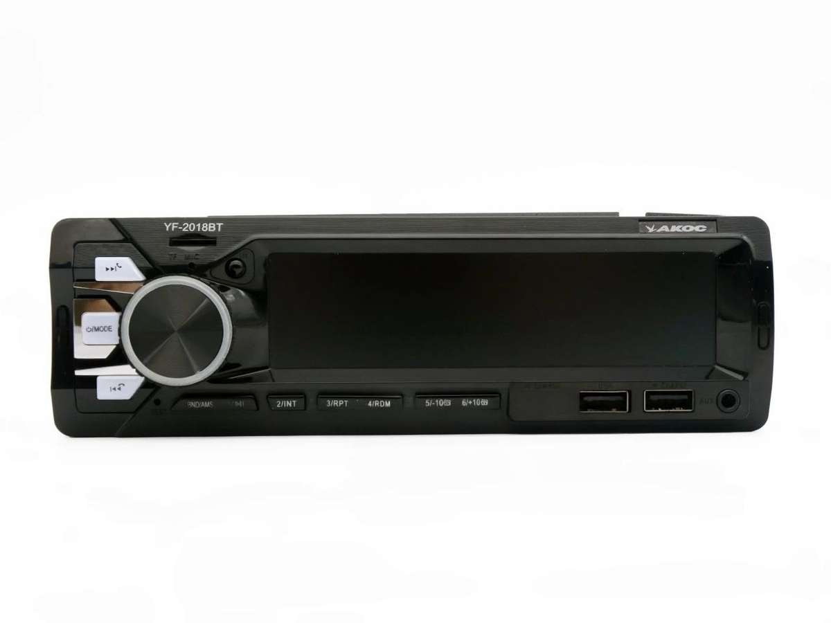 Akoc YF-2018BT Mp3 Car Radio With Bluetooth - 7 backlight colors