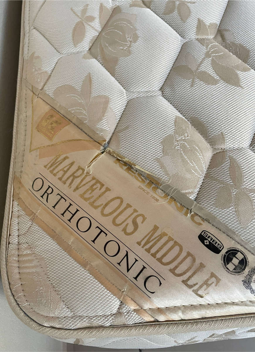 Restonic Orthotonic Single Bed Mattress - Like New