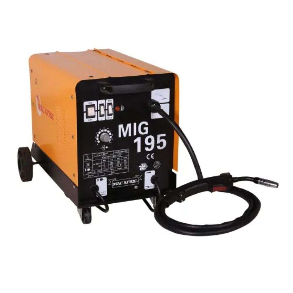 MAC AFRIC MIG 195 Compact MIG Welder (Gas/No Gas)