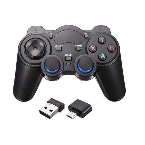 Wireless game controller with micro USB OTG adapter
