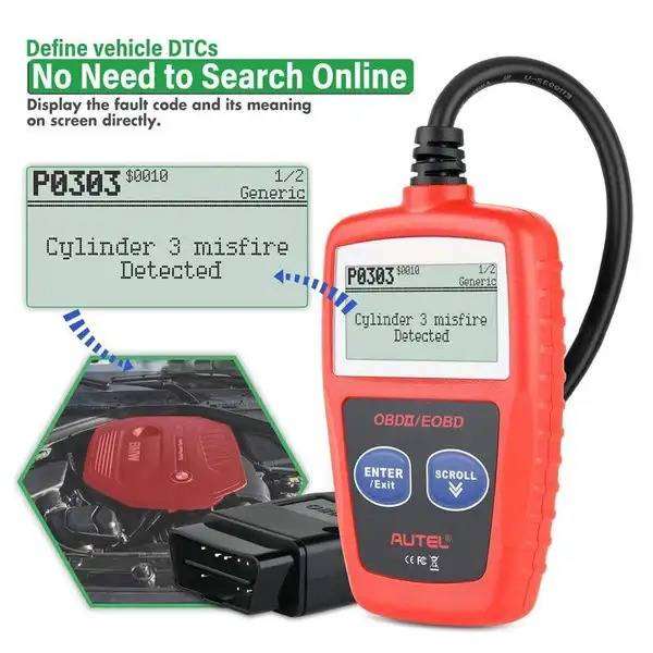 OBD-II Diagnostic Code Scanner Q-GZ037