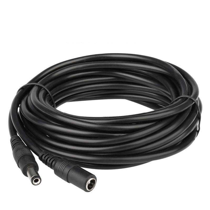 30m DC Black Power Extension Cable