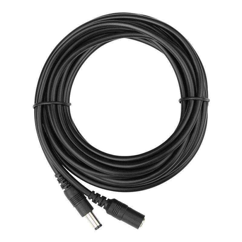 30m DC Black Power Extension Cable