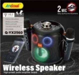 Bluetooth speaker with two microphones Q-YX2560