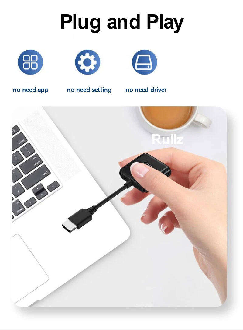 50M Wireless HDMI Video Transmitter and Receiver Extender Display Adapter