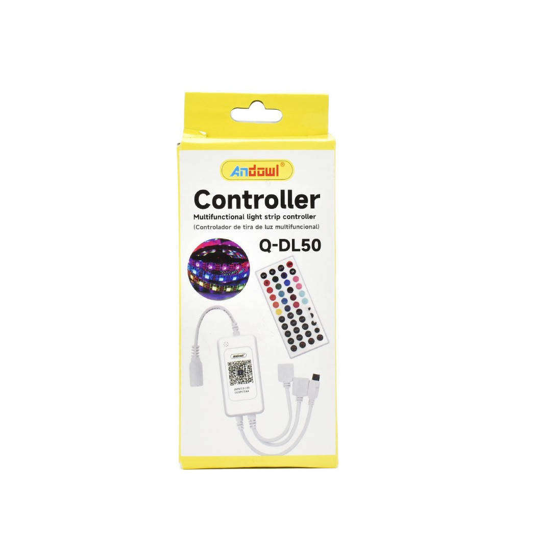 WIRELESS WI-FI CONTROLLER WITH REMOTE CONTROL FOR RGB LED STRIP 12V  Q-DL50