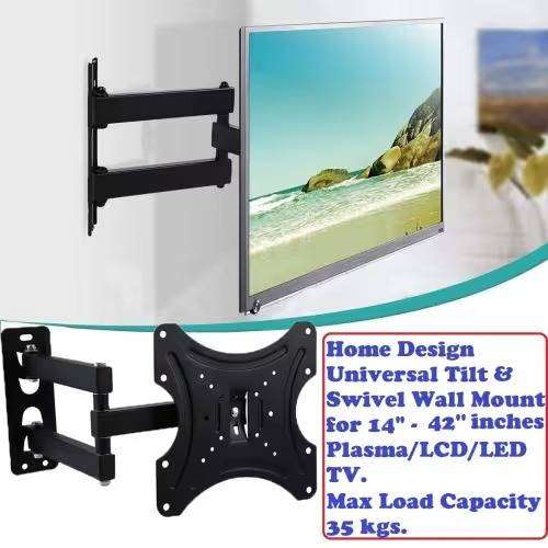 TV Wall Mount Bracket, Full Motion Cantilever Wall Mount Bracket 14``~42``