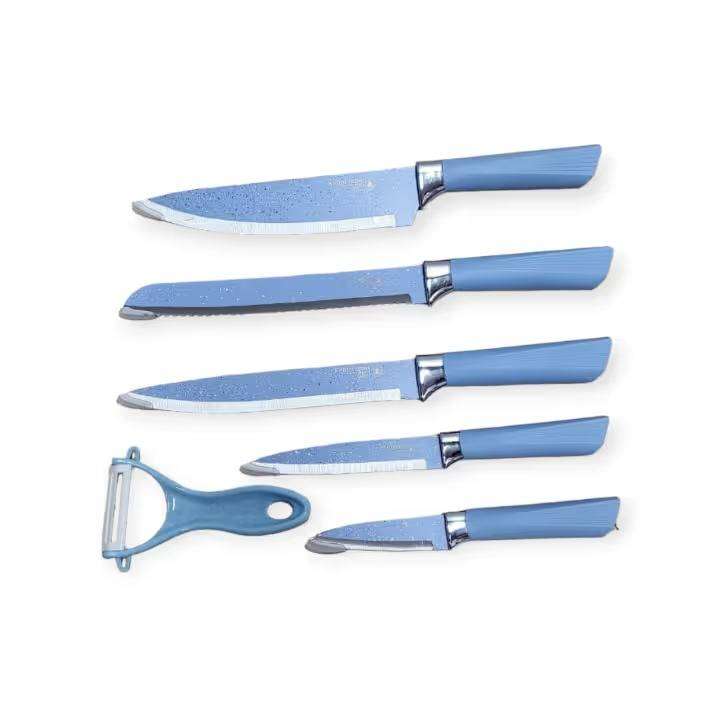 EVDRTVERH 1831403 Non Stick Coating Kitchen Knife Set