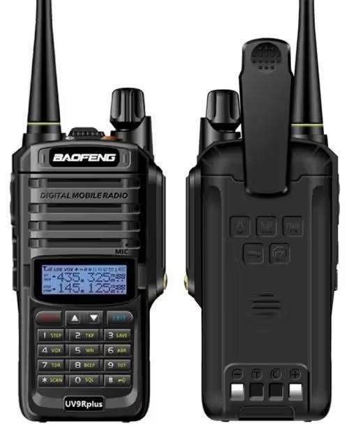 BAOFENG UV-9R Plus Walkie Talkie VHF UHF Dual Band 15W Handheld Two Way Radio.