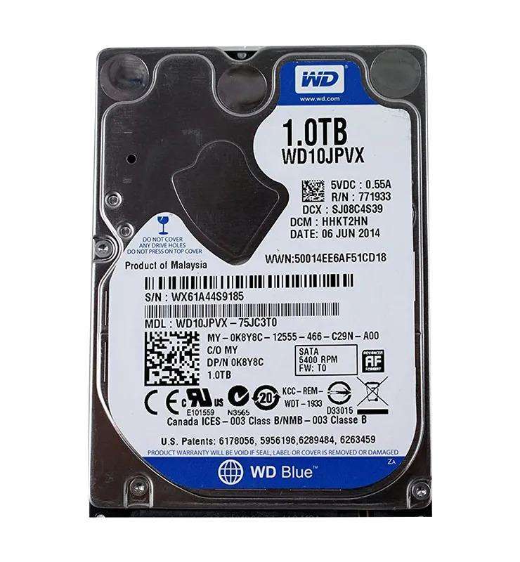 Western Digital Blue 1TB SATA Notebook Hard drive 6Gb/s 8MB Cache 2.5-inch Hard Drive