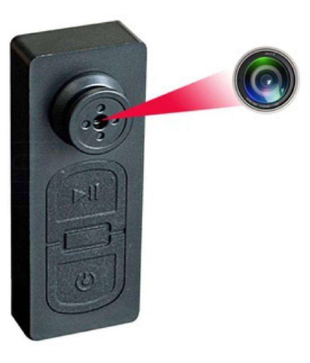 Mini Spy Hidden Button Camera S918 with SD Card Support Upto 16 GB