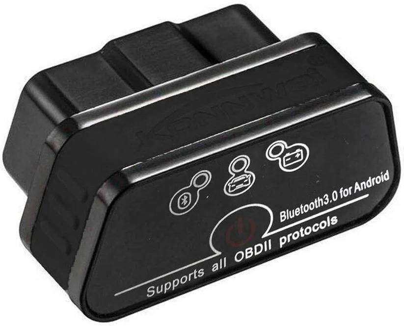 Konnwei KW901 Bluetooth 4.0-5.0 Car OBD2 Scanner & Diagnostics Tool | Supports Android and iOS