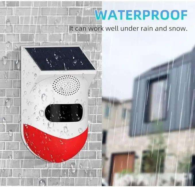 Pir Outdoor Solar Alarm