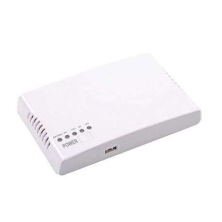 12000mAh Mini DC UPS White