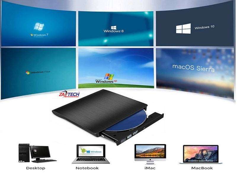 USB 3.0 Ultra Portable External DVD Drive/Writer/Burner