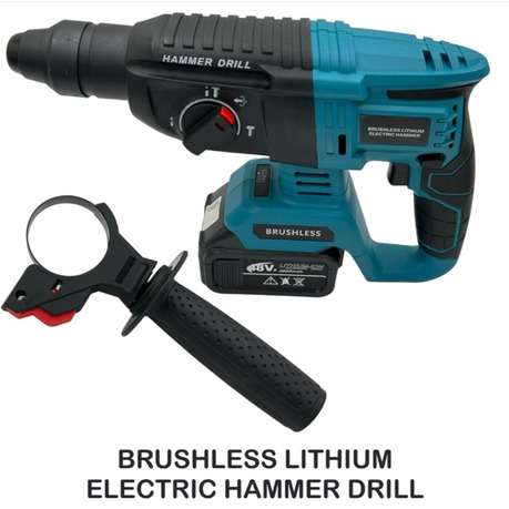 48V Cordless 3-In-1 Brushless SDS Hammer Drill