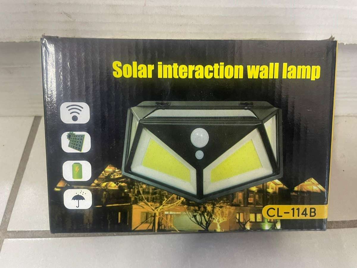 New Solar Interaction Wall Lamp (CL-114B) - Liquidation Auction