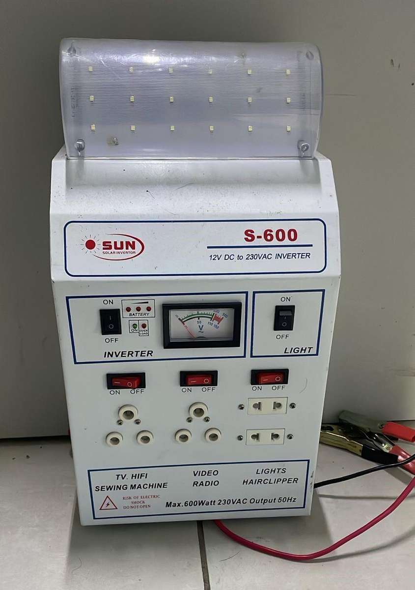 Sun S-600 Solar Inverter  Used, Multi-Function Power Solution!