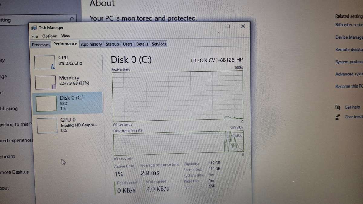 HP EliteBook 820 G4 Laptop | Core i5 6300U 2.4GHZ | 8GB RAM | 128GB SSD | Win 10 Pro