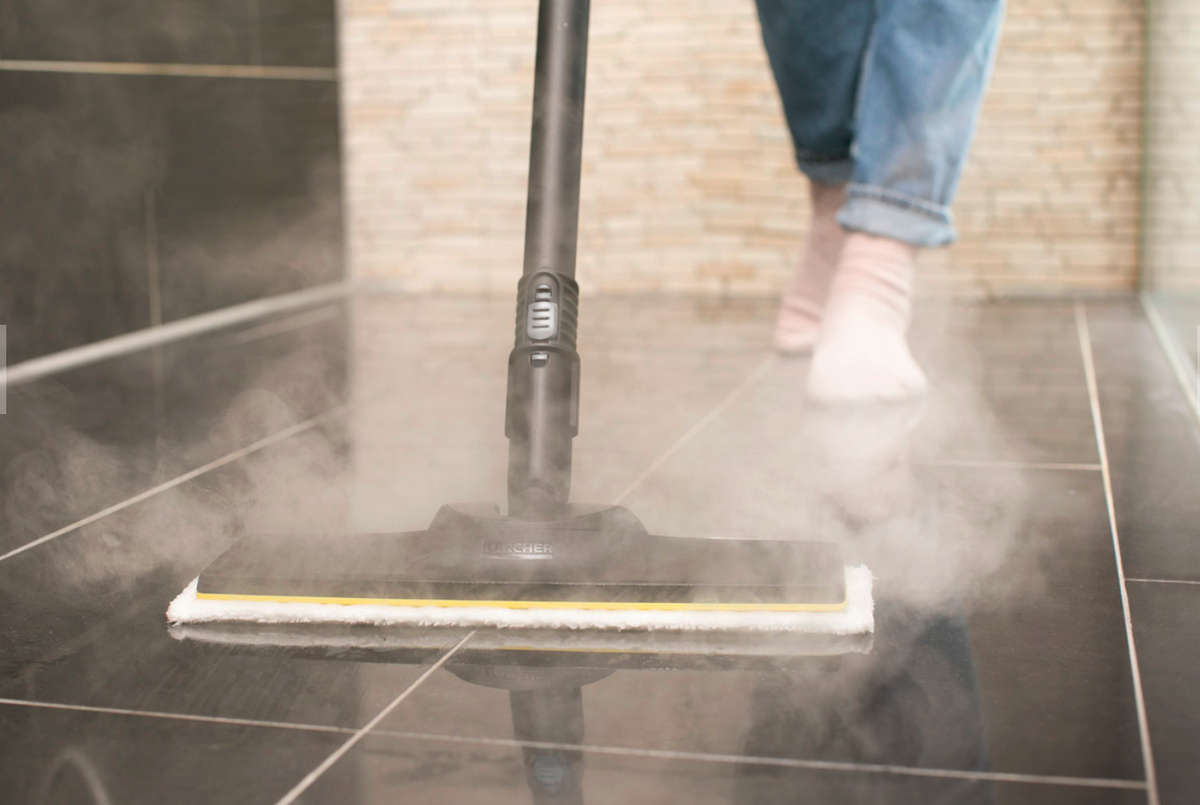 Karcher Steam Cleaner yellow