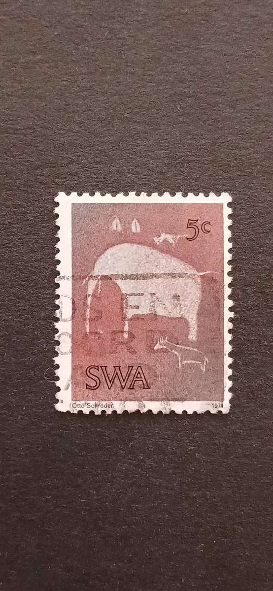 S.W.A 1974 TWYFELFONTEIN ROCK ENGRAVINGS