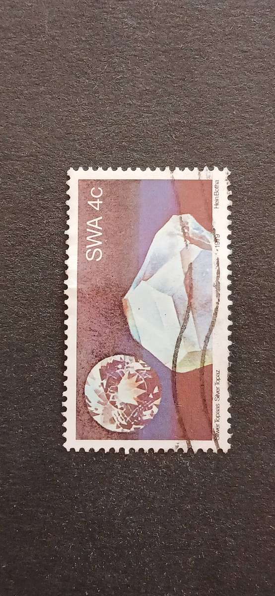 S.W.A 1979 GEMSTONES FROM SOUTH WEST AFRICA
