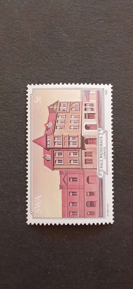 S.W.A 1981 HISTORIC BUILDINGS OF LUDERITZ