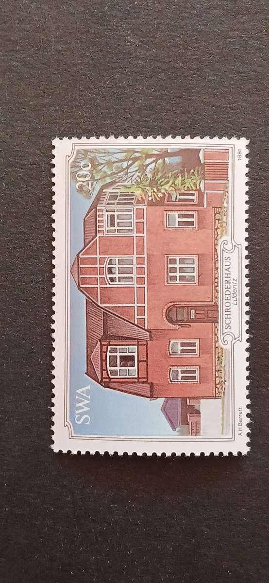 S.W.A 1981 HISTORIC BUILDINGS OF LUDERITZ