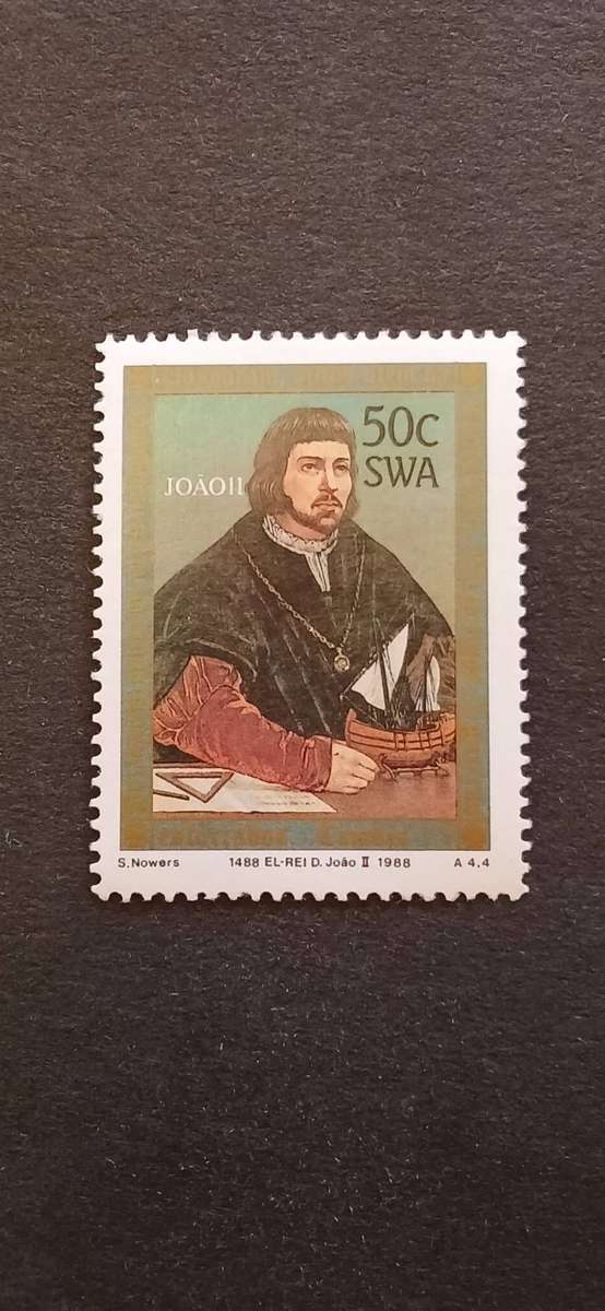 S.W.A 1988 500TH ANN. OF THE DISCOVERY OF CAPE OF GOOD HOPE BY BARTHOLOMEU DIAS