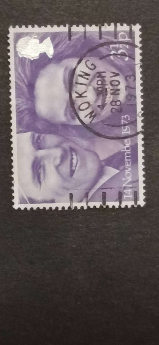 GREAT BRITAIN 1973 WEDDING OF PRINCESS ANNE AND CAPTAIN MARK PHILIPS