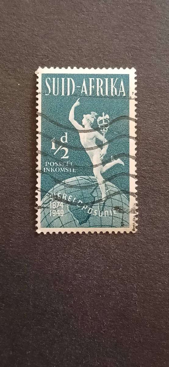 SOUTH AFRICA 1949 THE 100TH ANN. OF U.P.U