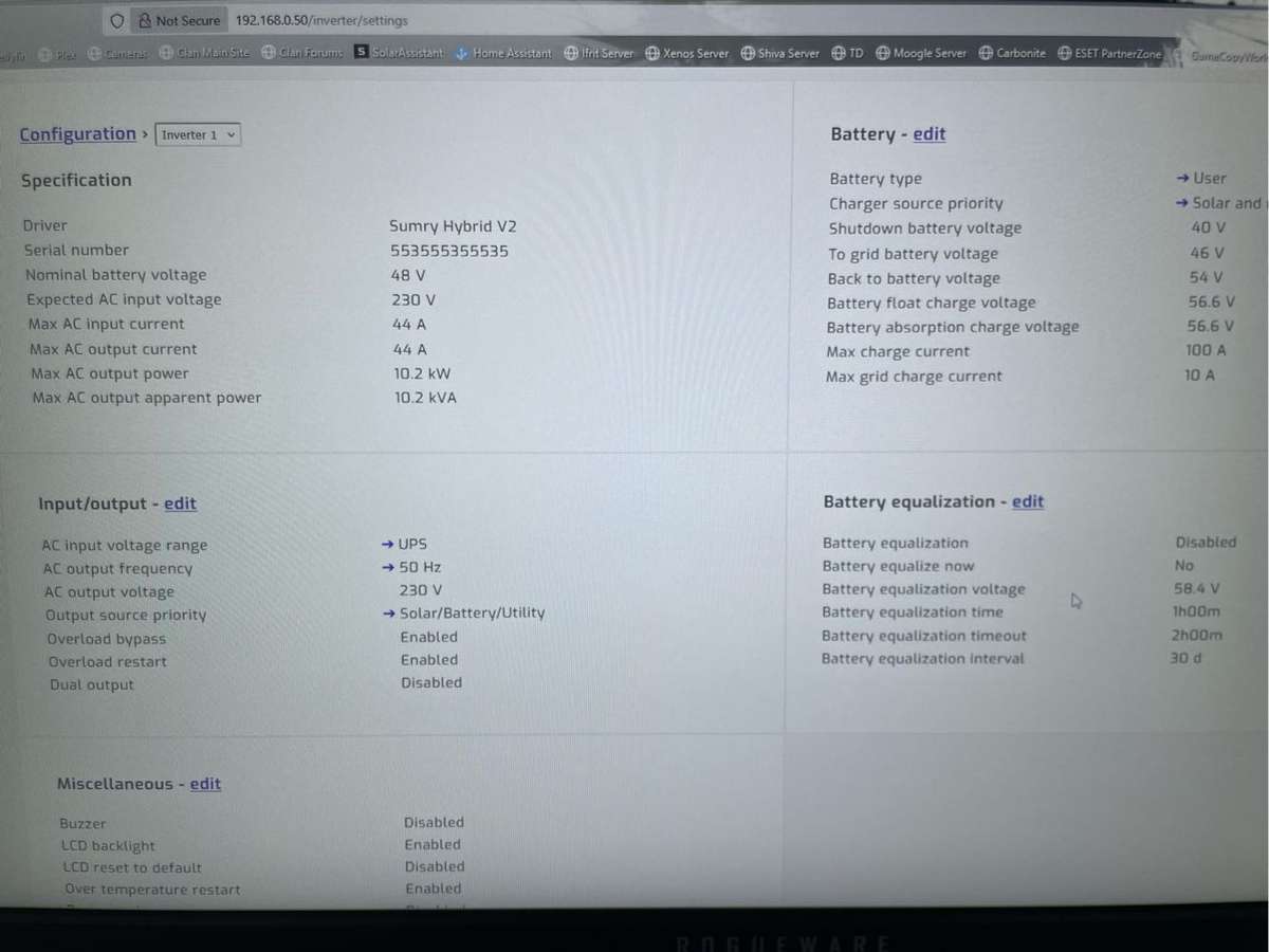 Conderenergy 10.2Kw Inverter