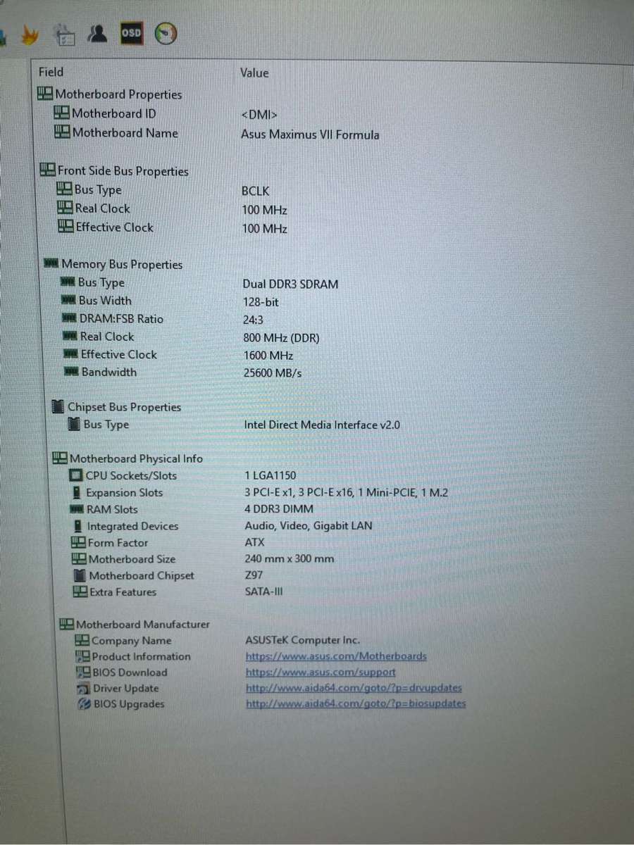 Intel Core i7 4790 Combo