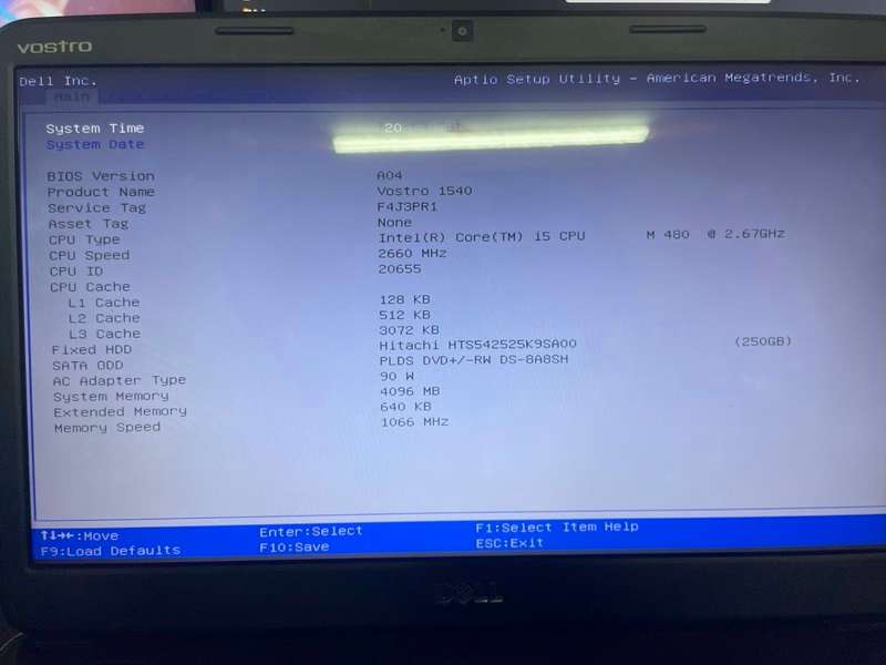 Dell Vostro 1540 Core i5 Laptop