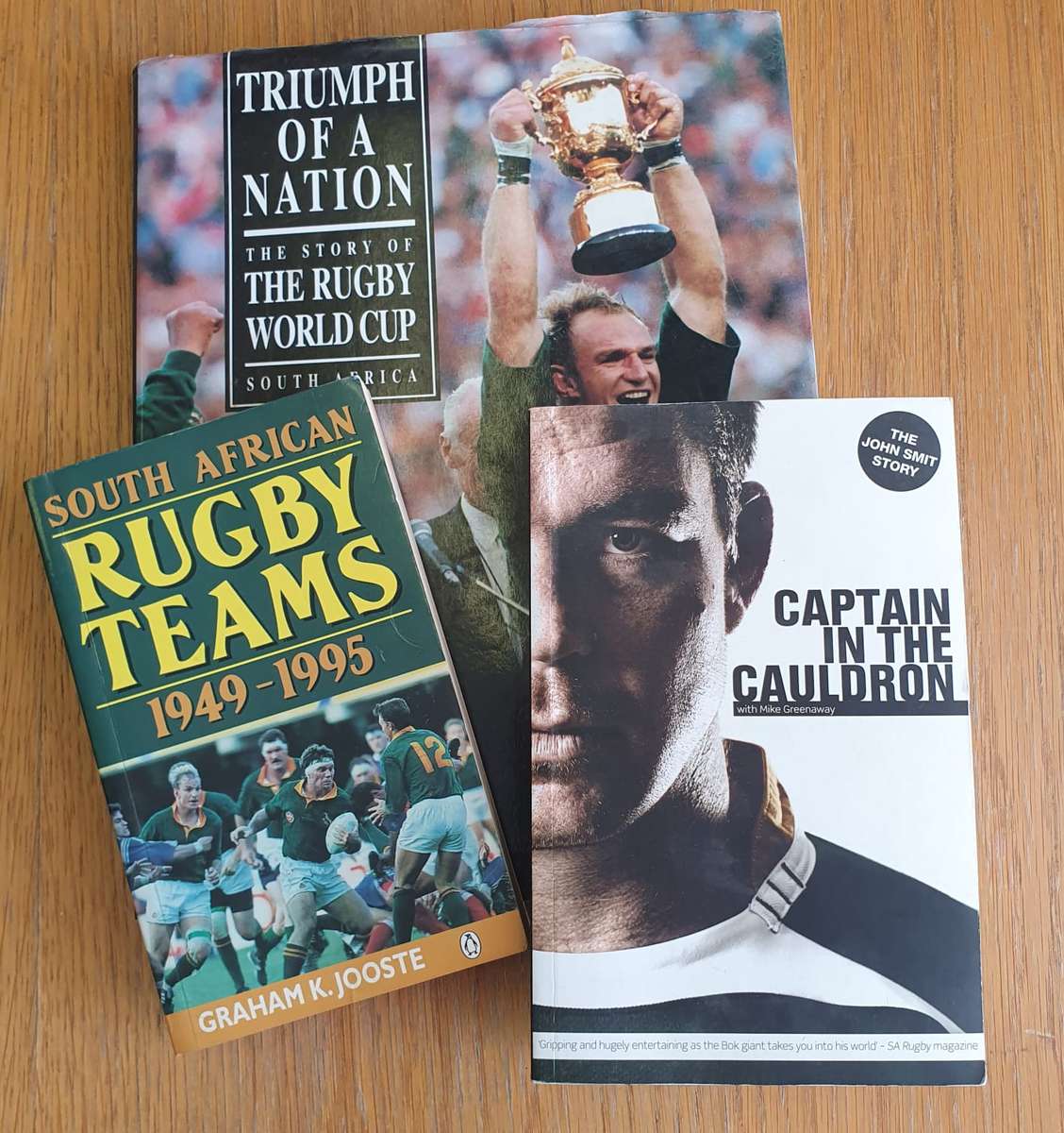 VARIOUS RUGBY BOOKS